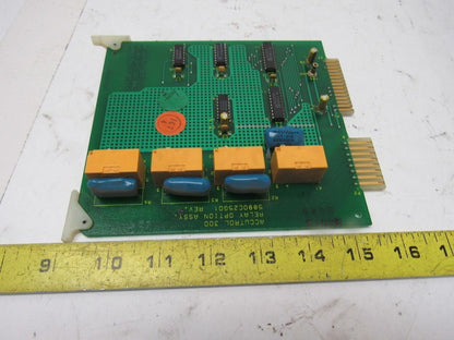 Westinghouse Accutrol 300 5880C25G01 Rev 4 Relay Option Board