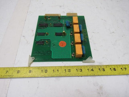 Westinghouse Accutrol 300 5880C25G01 Rev 4 Relay Option Board