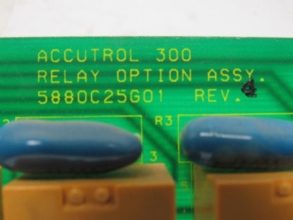 Westinghouse Accutrol 300 5880C25G01 Rev 4 Relay Option Board