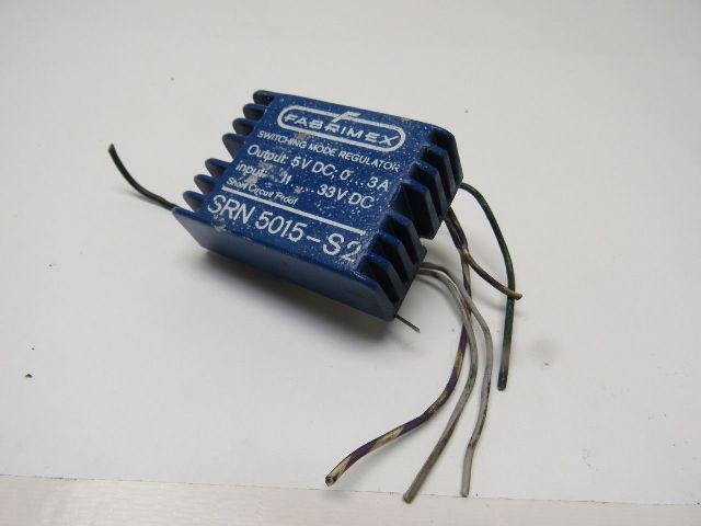 Fabrimex SRN5015-S2 11-33VDC Input 5VDC Output Switching Mode Regulator