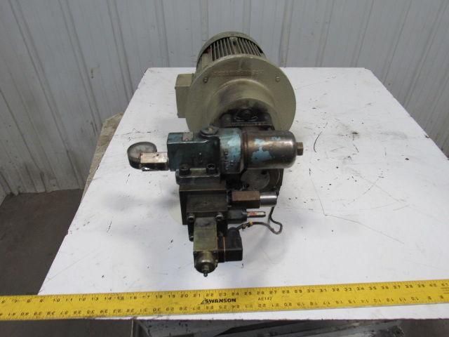AEG Truninger AM 132MR QT33-012 10Hp 7.5kW 1740RPM 208V Hydraulic Pump 320 Bar