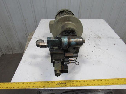AEG Truninger AM 132MR QT33-012 10Hp 7.5kW 1740RPM 208V Hydraulic Pump 320 Bar