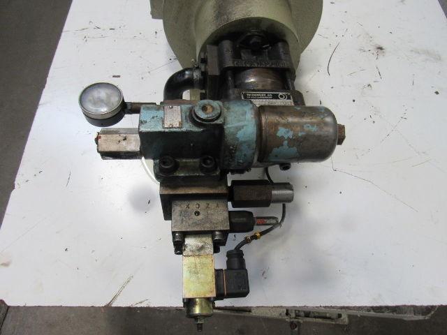 AEG Truninger AM 132MR QT33-012 10Hp 7.5kW 1740RPM 208V Hydraulic Pump 320 Bar