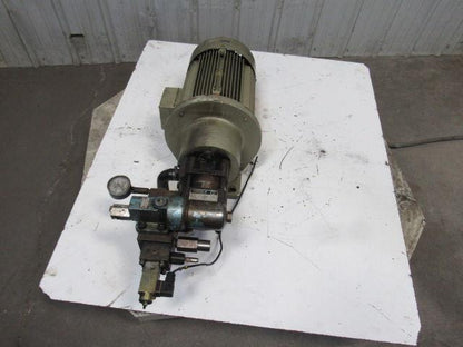 AEG Truninger AM 132MR QT33-012 10Hp 7.5kW 1740RPM 208V Hydraulic Pump 320 Bar