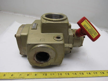 Ross 2783A8006 Pneumatic Air Pilot Lock-Out Dump Valve 1-1/2" NPT 2-10 Bar
