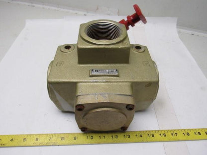 Ross 2783A8006 Pneumatic Air Pilot Lock-Out Dump Valve 1-1/2" NPT 2-10 Bar