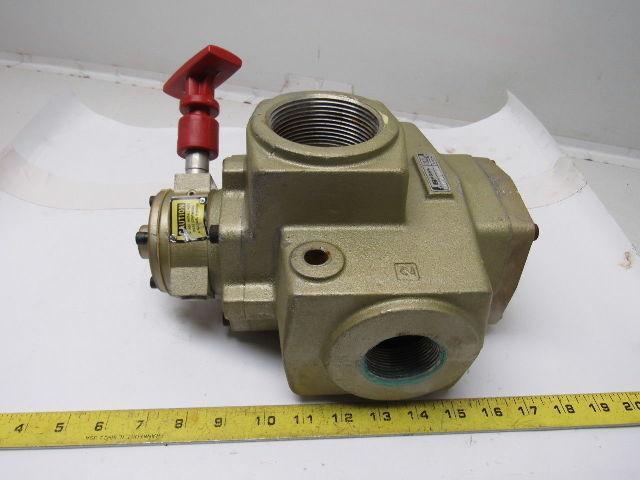 Ross 2783A8006 Pneumatic Air Pilot Lock-Out Dump Valve 1-1/2" NPT 2-10 Bar