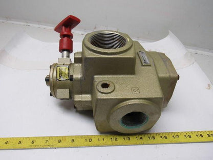 Ross 2783A8006 Pneumatic Air Pilot Lock-Out Dump Valve 1-1/2" NPT 2-10 Bar