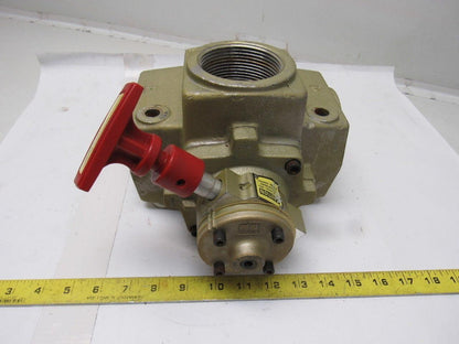 Ross 2783A8006 Pneumatic Air Pilot Lock-Out Dump Valve 1-1/2" NPT 2-10 Bar