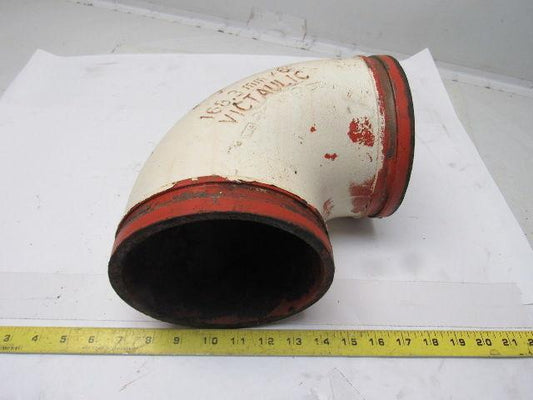 Victaulic No.10 6" 90° Grooved End Elbow Pipe Fitting 168.3mm