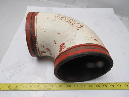 Victaulic No.10 6" 90° Grooved End Elbow Pipe Fitting 168.3mm