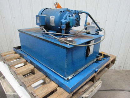 Eaton Vickers PSSCA1030V013 7-1/2Hp Hydraulic Power Unit 40 Gal 230/460V
