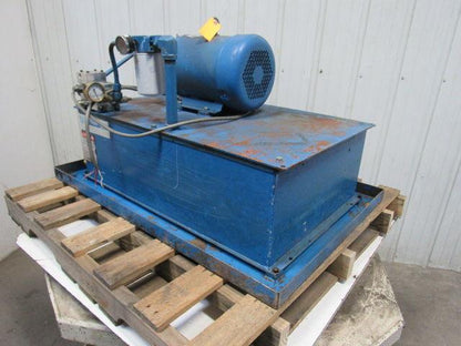 Eaton Vickers PSSCA1030V013 7-1/2Hp Hydraulic Power Unit 40 Gal 230/460V