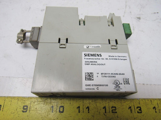 Siemens 6FC5111-0CA05-0AA0 Version C Sinumerik DMP Analog Output
