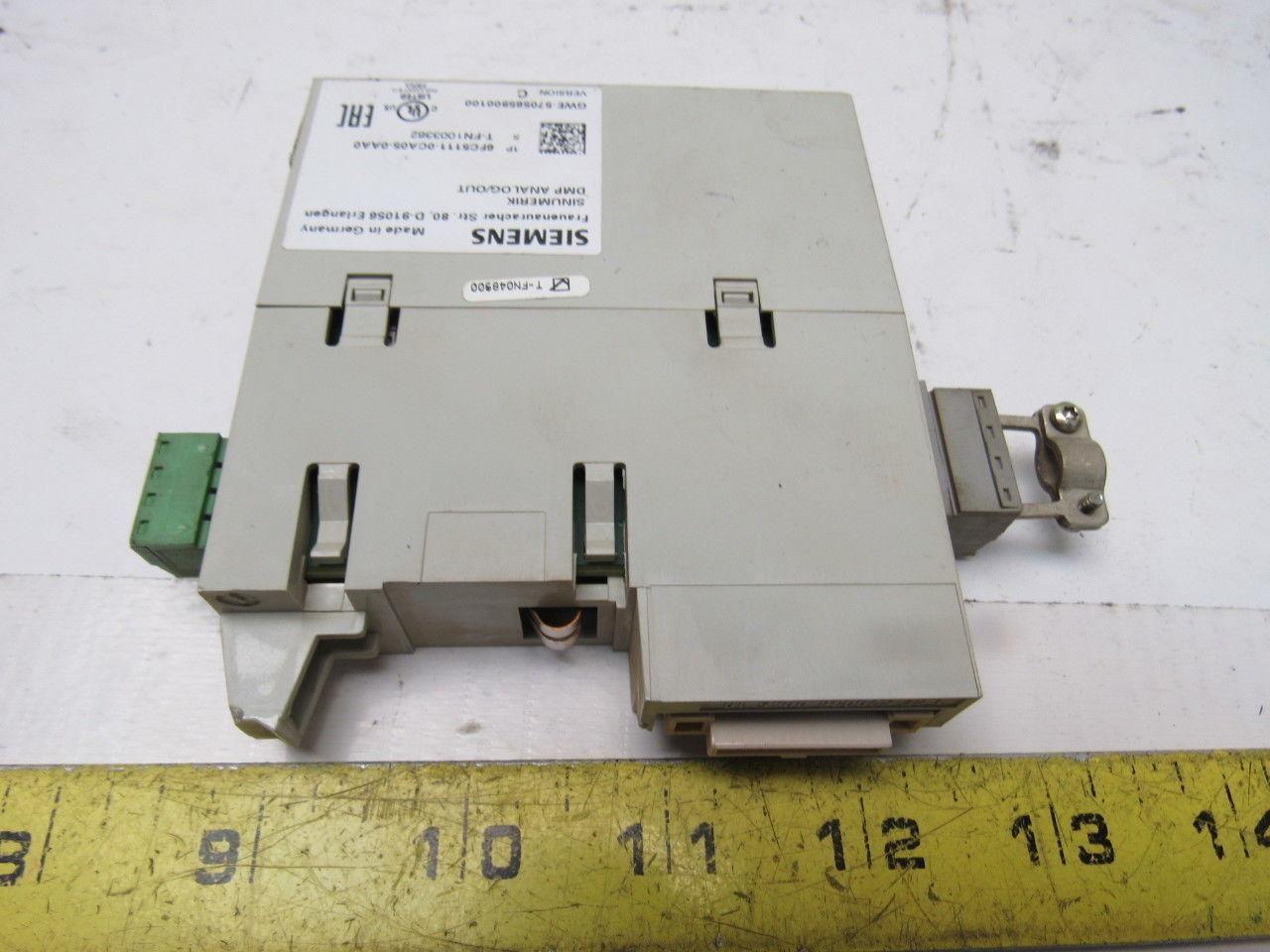 Siemens 6FC5111-0CA05-0AA0 Version C Sinumerik DMP Analog Output