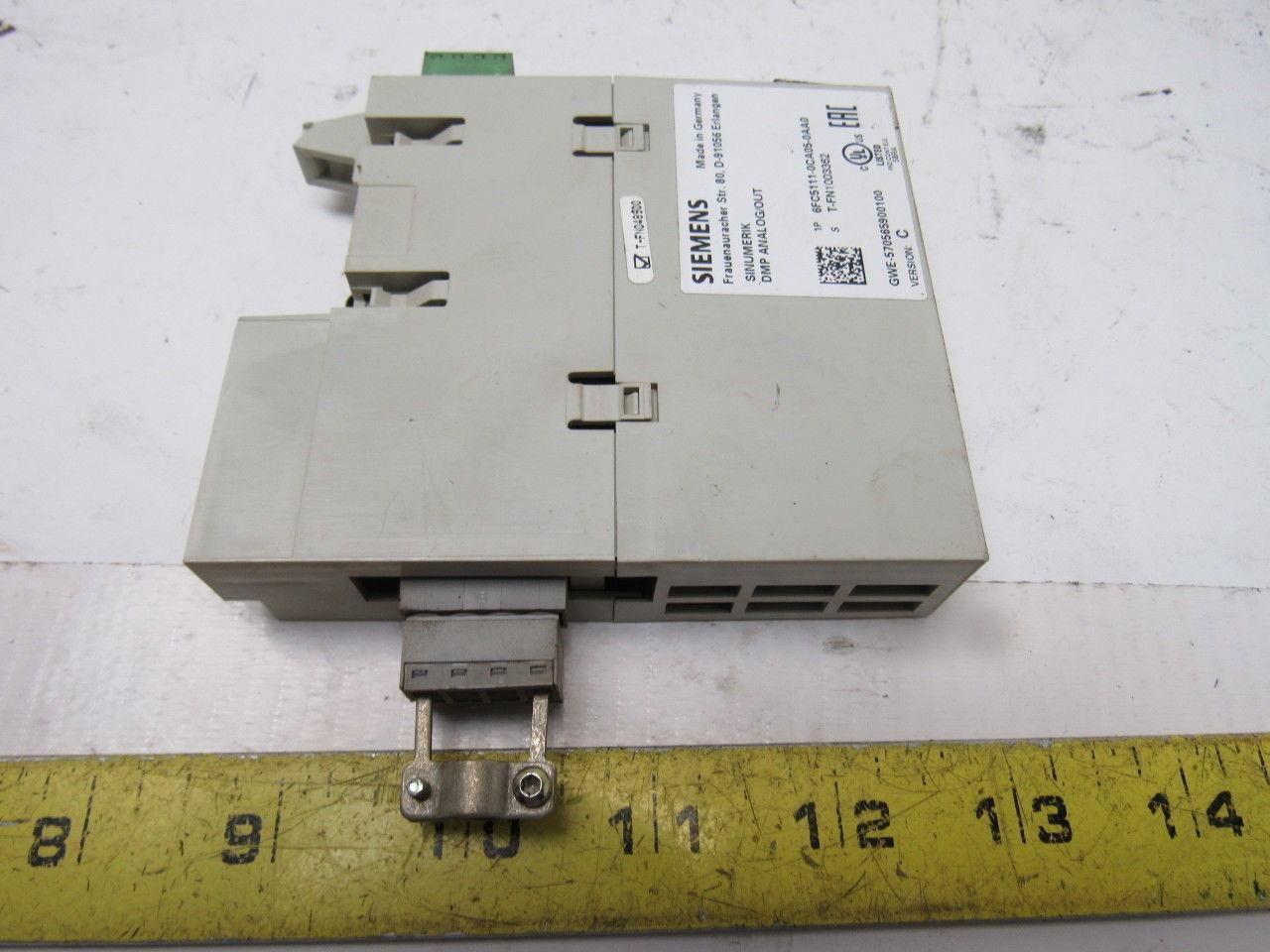 Siemens 6FC5111-0CA05-0AA0 Version C Sinumerik DMP Analog Output