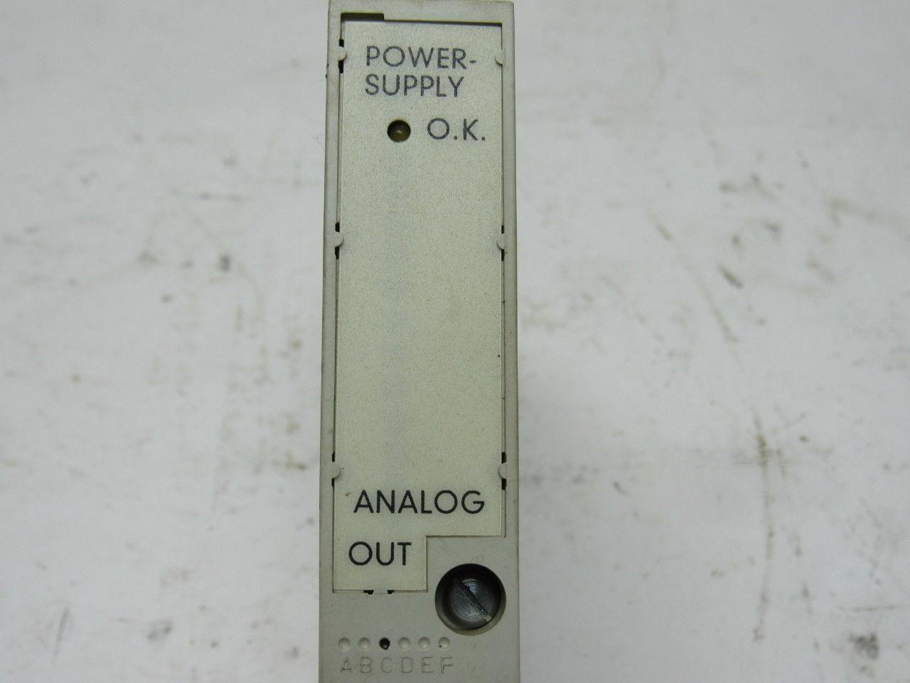 Siemens 6FC5111-0CA05-0AA0 Version C Sinumerik DMP Analog Output