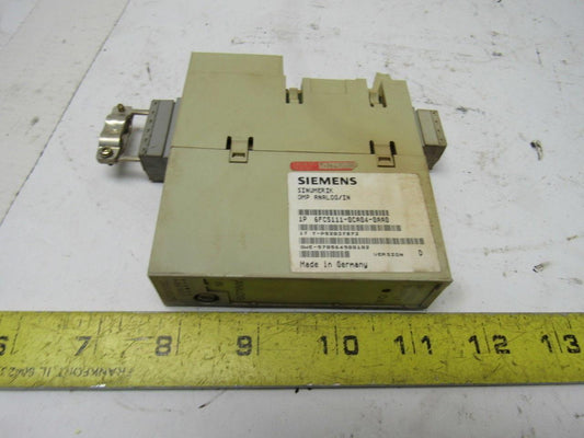 Siemens 6FC5111-0CA04-0AA0 Sinumerik DMP Analog Input Module Ver D