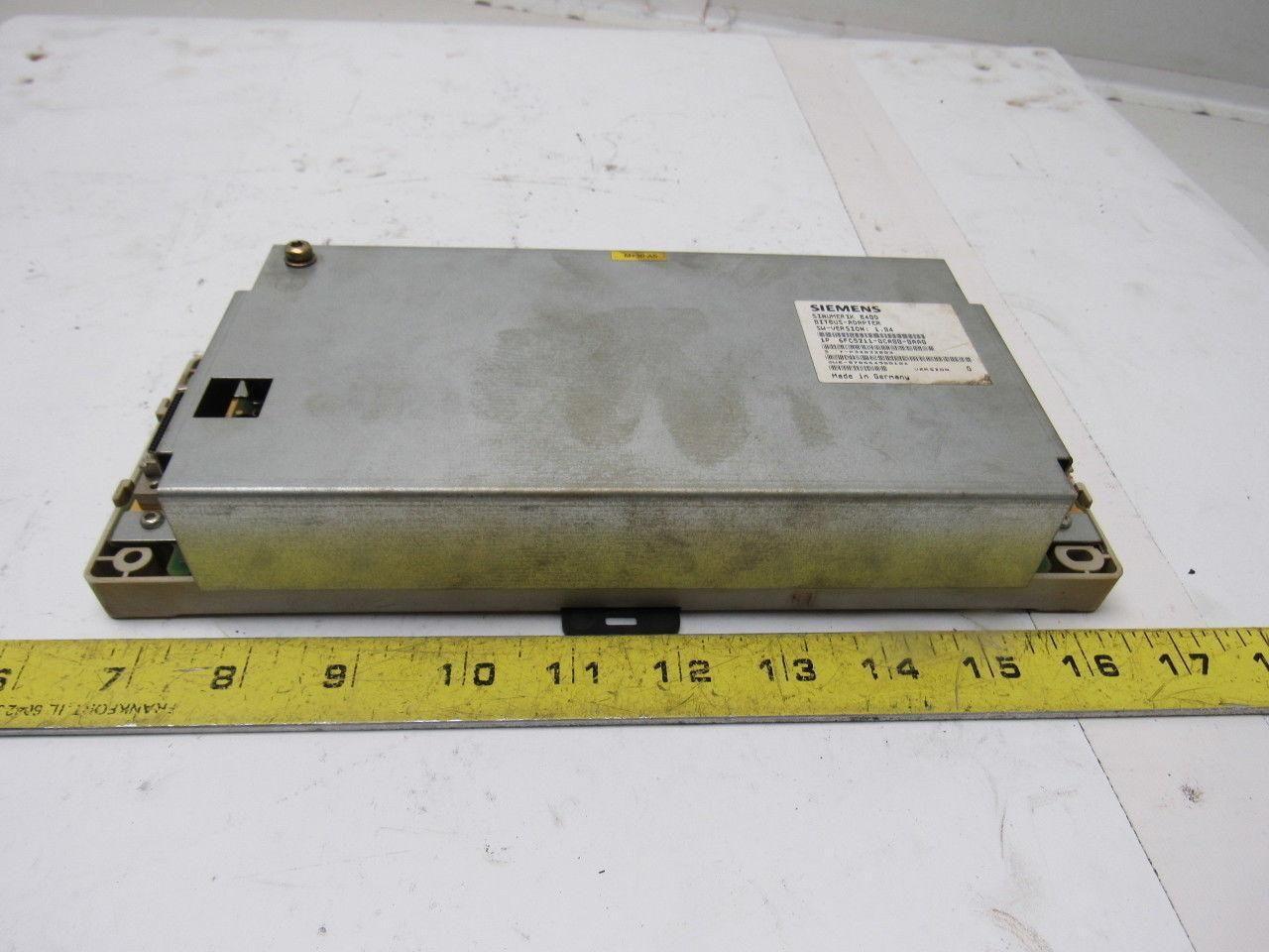 Siemens 6FC5211-0CA00-0AA0 Ver G Sinumerik 840D Bitbus Adapter Module SW 1.04