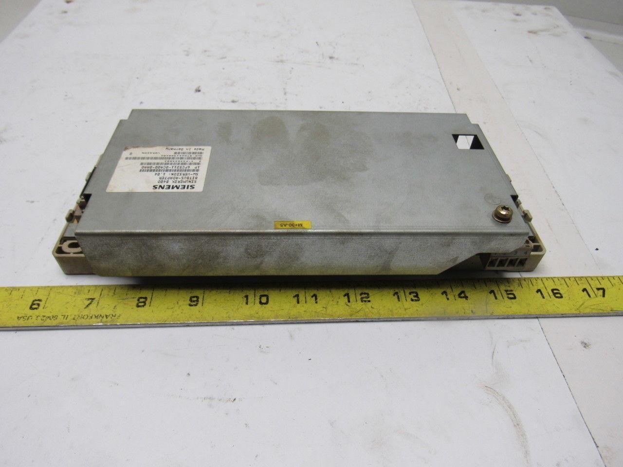 Siemens 6FC5211-0CA00-0AA0 Ver G Sinumerik 840D Bitbus Adapter Module SW 1.04