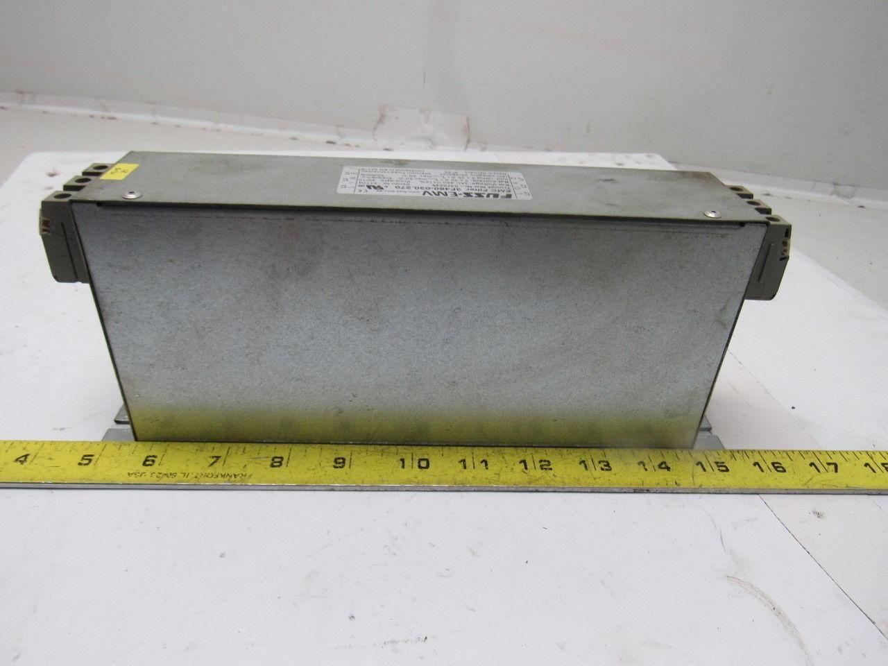Fuss EMV 3F460-030.270 Trumpf Nr. 0370249 3AC 460V 3x30A EMI Filter