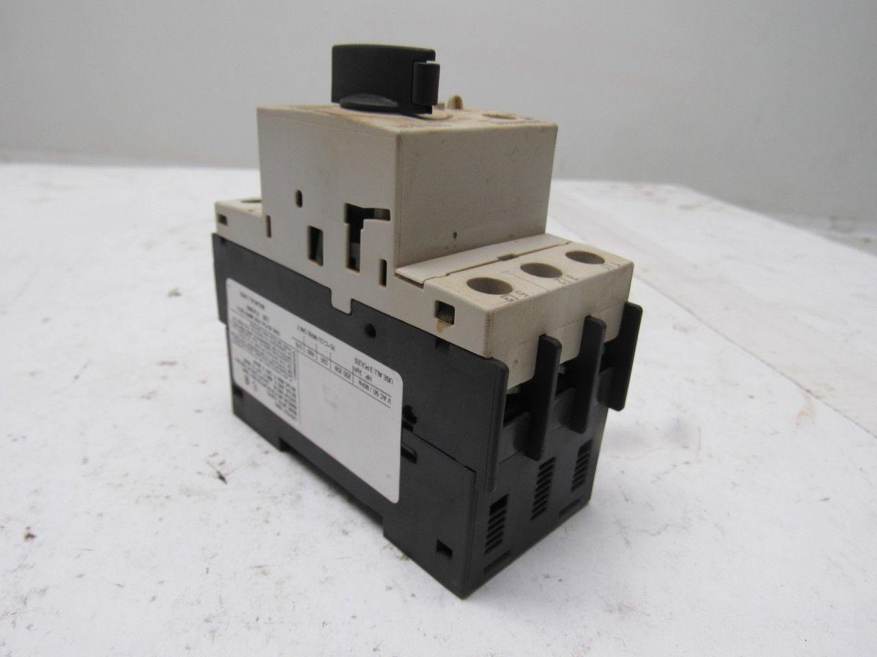 Siemens 3RV1421-0CA10 3 Pole SO 690V Max 0.18-0.25A Trip Range Manual Starter