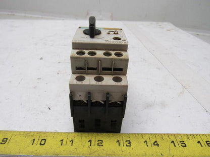 Siemens 3RV1421-1JA10 575V 10Hp 7-10A Trip Range Manual Motor Starter