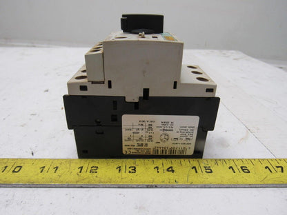 Siemens 3RV1421-1JA10 575V 10Hp 7-10A Trip Range Manual Motor Starter
