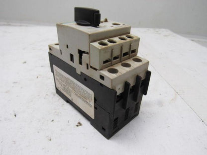 Siemens 3RV1421-1JA10 575V 10Hp 7-10A Trip Range Manual Motor Starter
