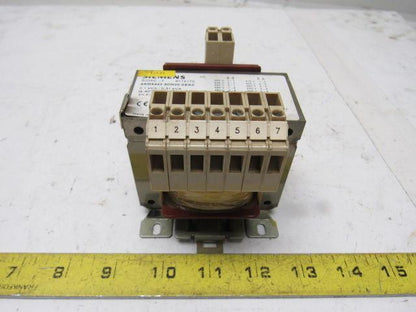 Siemens 4AM3442-8DN00-0EA0 208-550V Pri 24V Sec 50/60Hz 0.1/0.31kVA Transformer