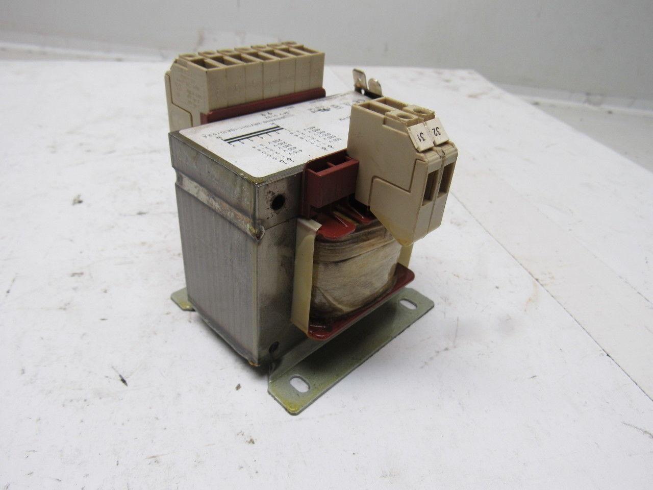 Siemens 4AM3442-8DN00-0EA0 208-550V Pri 24V Sec 50/60Hz 0.1/0.31kVA Transformer