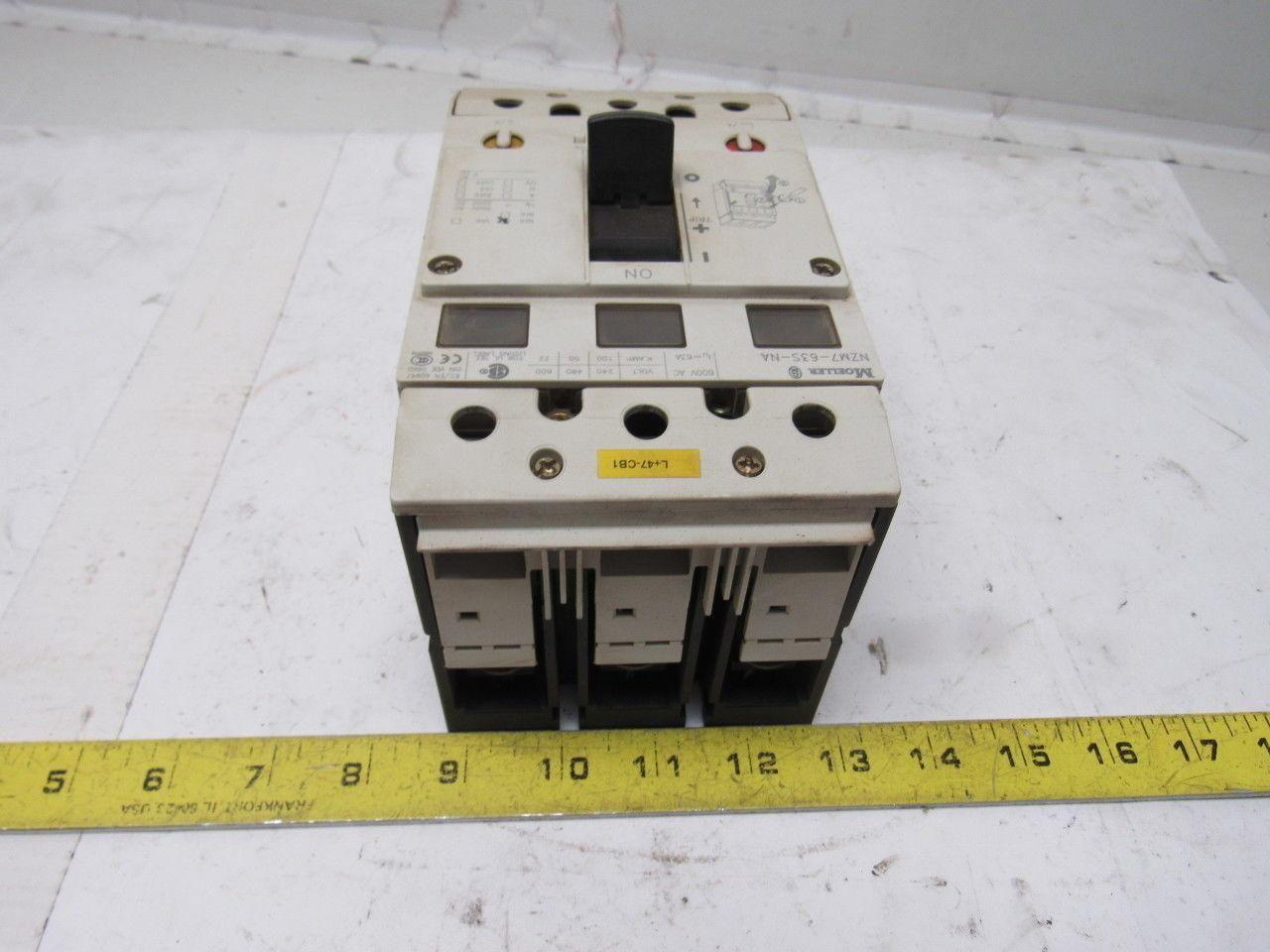 Moeller NZM7-63S-NA 600V 150A Circuit Breaker Disconnect Switch