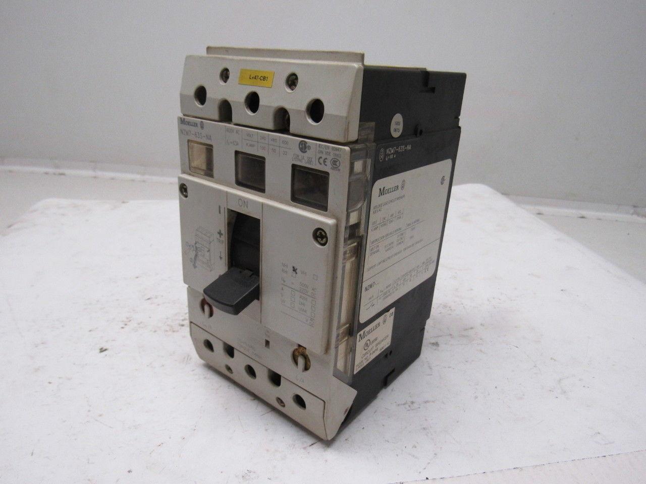 Moeller NZM7-63S-NA 600V 150A Circuit Breaker Disconnect Switch