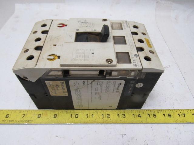 Moeller NZM7-40S-NA 600V 150A 40A Trip Circuit Breaker Disconnect