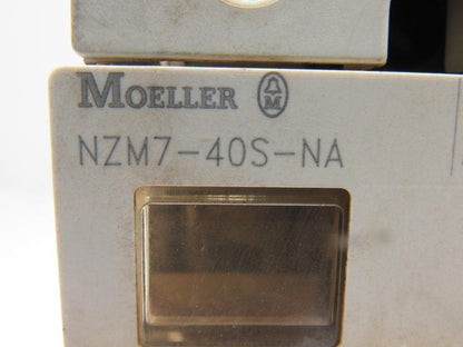 Moeller NZM7-40S-NA 600V 150A 40A Trip Circuit Breaker Disconnect