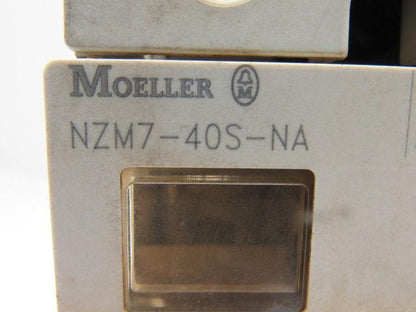 Moeller NZM7-40S-NA 600V 150A 40A Trip Circuit Breaker Disconnect