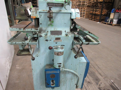 Carboloy Pedestal Dual Ended Wet Tool Grinder Sharpener 460V 3Ph Reversing