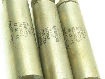 Tesch 2X250nf 480V-75A Filter From a Trumpf L3030 Laser Lot of 3