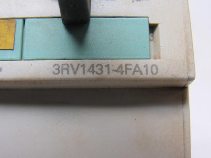 Siemens 3RV1431-4FA10 690V Max 40A Trip Manual Starter Circuit Breaker
