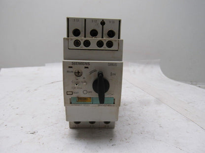 Siemens 3RV1431-4FA10 690V Max 40A Trip Manual Starter Circuit Breaker