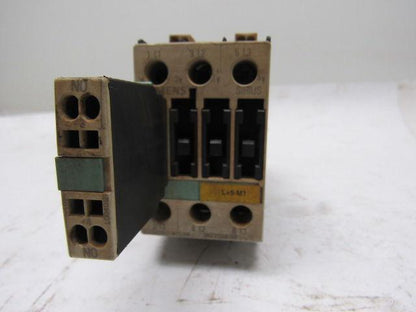 Siemens 3RT1026-3B Sirius 35A 600V Max Magnetic Contactor 24VDC Coil