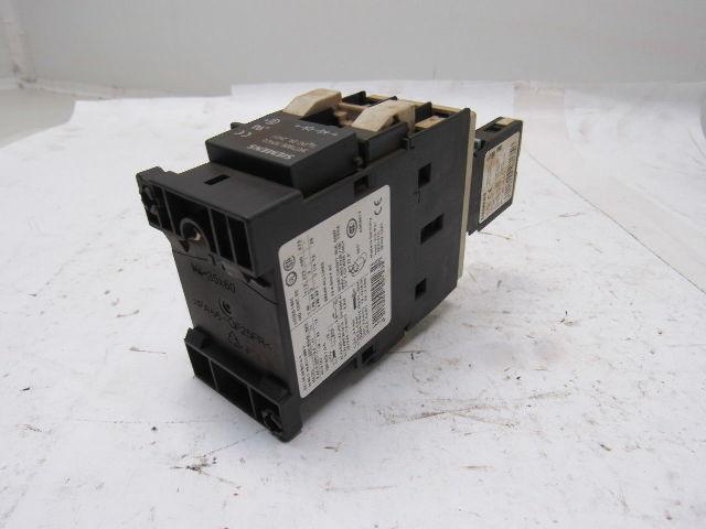 Siemens 3RT1026-3B Sirius 35A 600V Max Magnetic Contactor 24VDC Coil
