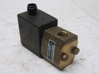Herion Norgren DN3.0 A1372 9500372 24 V 2 way Solenoid Valve 1/4" Ports Lot of 2