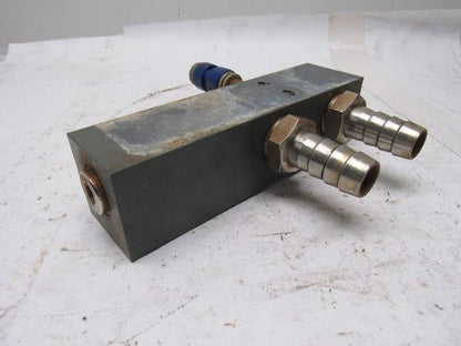 AVS Romer V 43-0077-10.ZF Composite Pneumatic Manifold Block From a L3030 Laser