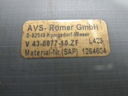 AVS Romer V 43-0077-10.ZF Composite Pneumatic Manifold Block From a L3030 Laser