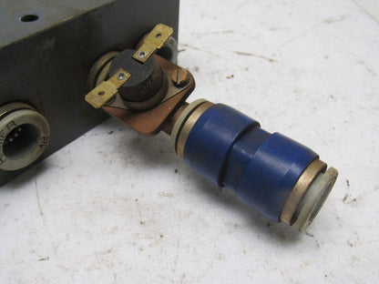 AVS Romer V 43-0077-10.ZF Composite Pneumatic Manifold Block From a L3030 Laser