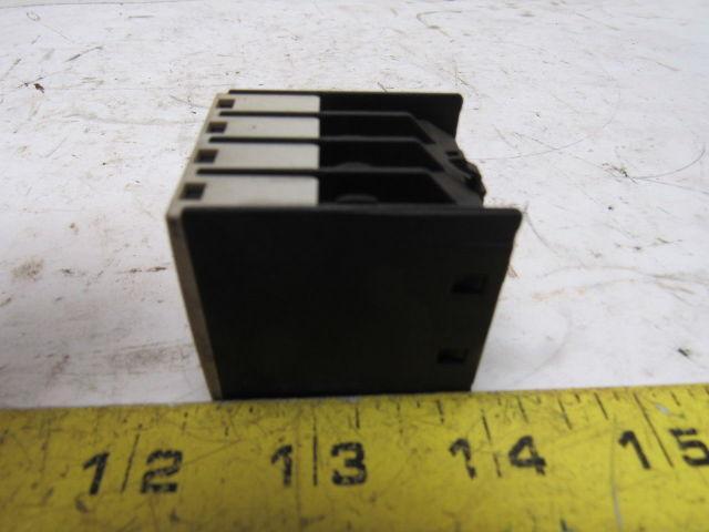 Siemens 3RH1911-2FA31 10A 240V Auxiliary Contact Lot Of 3