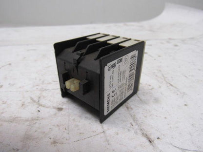 Siemens 3RH1911-2FA31 10A 240V Auxiliary Contact Lot Of 3
