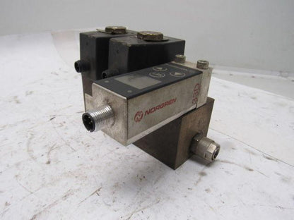 Norgren 9521663381102400 Solenoid Operated Valve Manifold Pressure Sensor 24V