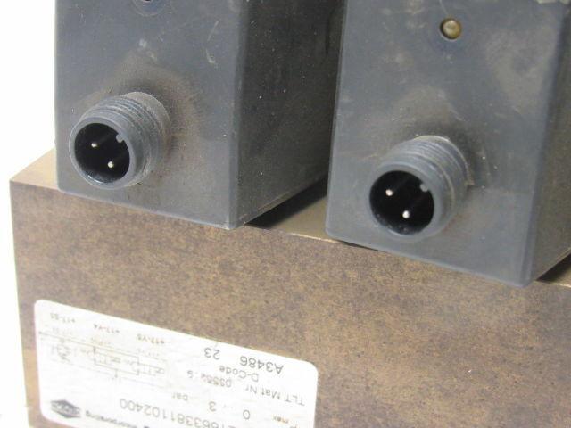 Norgren 9521663381102400 Solenoid Operated Valve Manifold Pressure Sensor 24V